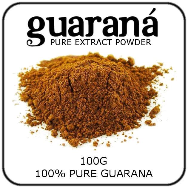 F66 ENERGY! PURE GUARANA EXTRACT POWDER 100G ENERGY SUPPLEMENT 100