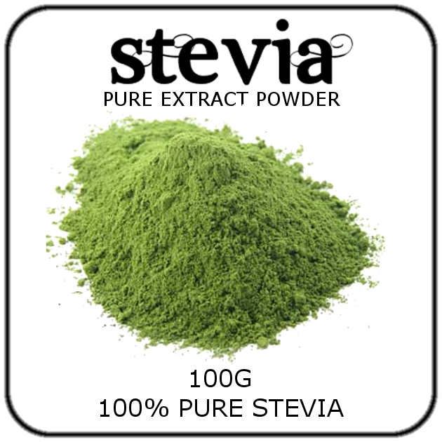 F67 PURE STEVIA EXTRACT POWDER 100G NATURAL SWEETENER 100 STEVIA